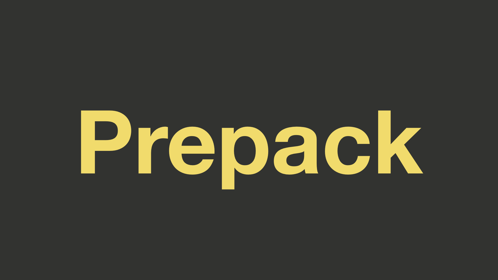 Prepack logo